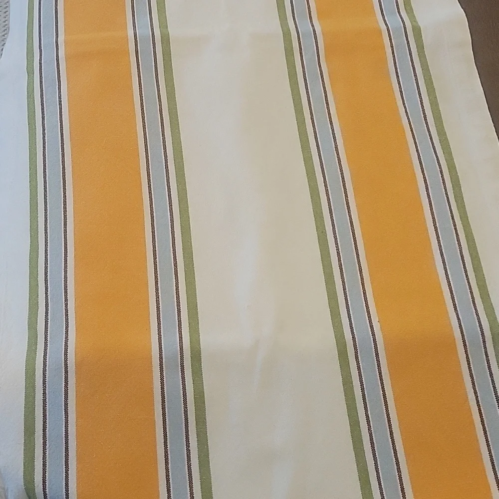 WILLIAMS SONOMA RUNNER ORANGE/YELLOW/WHITE/BLUE